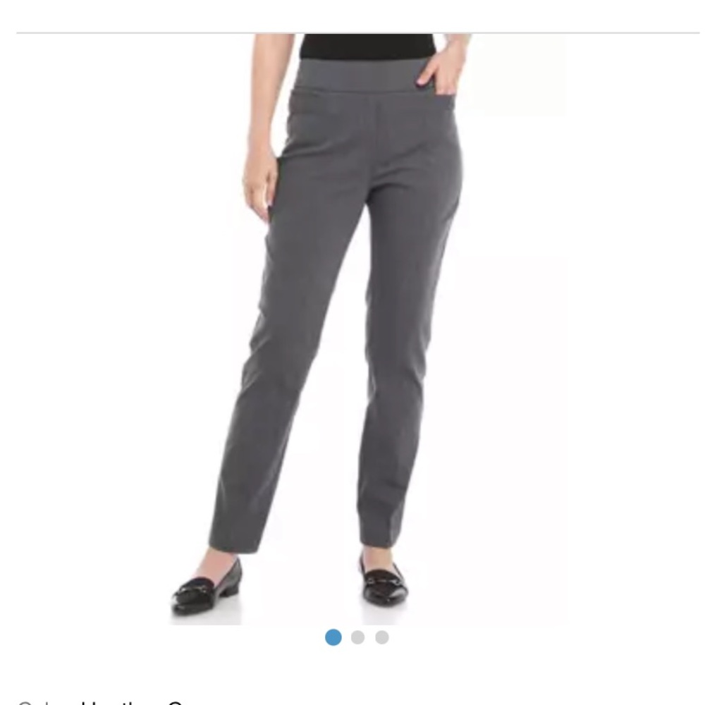 Kim Rogers super stretch straight leg pull‎ on pants. NWT. Retail 48